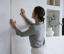 MUOZO - White Vein Luxe 60x280 Flexibele Wandpanelen - Brandvertragend & Flexibel
