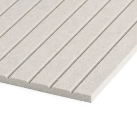 OPPIO Viltpaneel Beige JAPANDI - 60x280 cm - Brandvertragend & Geluiddempend