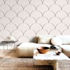 OPPIO Viltpaneel Beige - SCHRUB - 60x280 cm - Brandvertragend & Geluiddempend