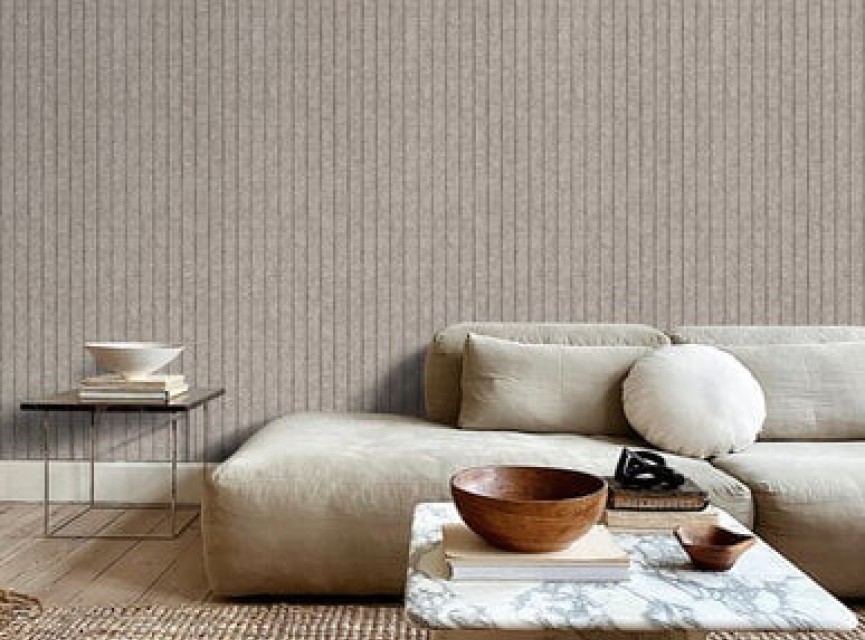 OPPIO Viltpaneel TAUPE - JAPANDI - 60x280 cm - Brandvertragend & Geluiddempend