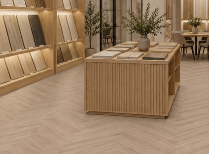 Porto Taupe Oak 10x60 - VISGRAAT KERAMISCH PARKET / Houtlook Tegels