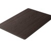 Oppio 120x280x0.8 cm - Houten Wandpaneel GRAPHITE GRAIN - MES EN GROEF