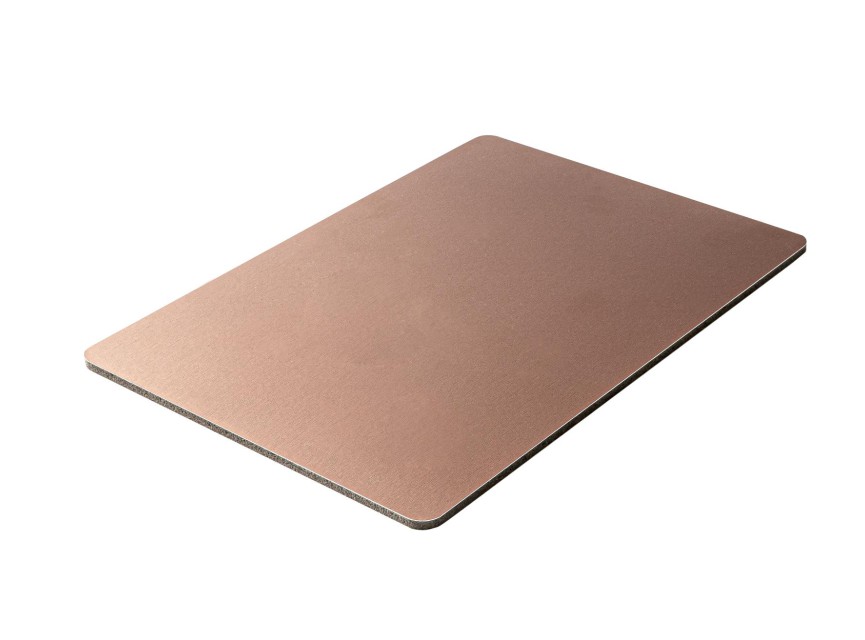 Oppio 120x280x0.8 cm - Metaal Wandpaneel KOPER IMPERIAL - MES EN GROEF