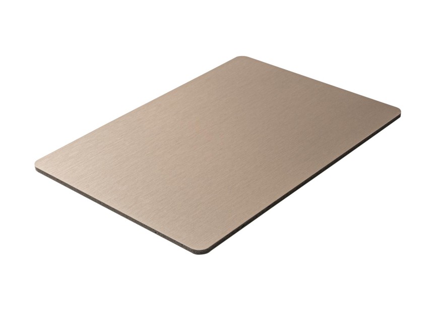 Oppio 120x280x0.8 cm - Metaal Wandpaneel RVS ZENITH - MES EN GROEF