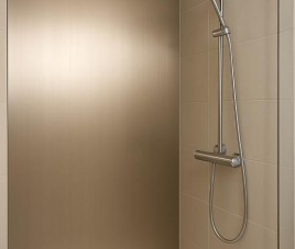 Oppio 120x280x0.8 cm - Metaal Wandpaneel RVS ZENITH - MES EN GROEF