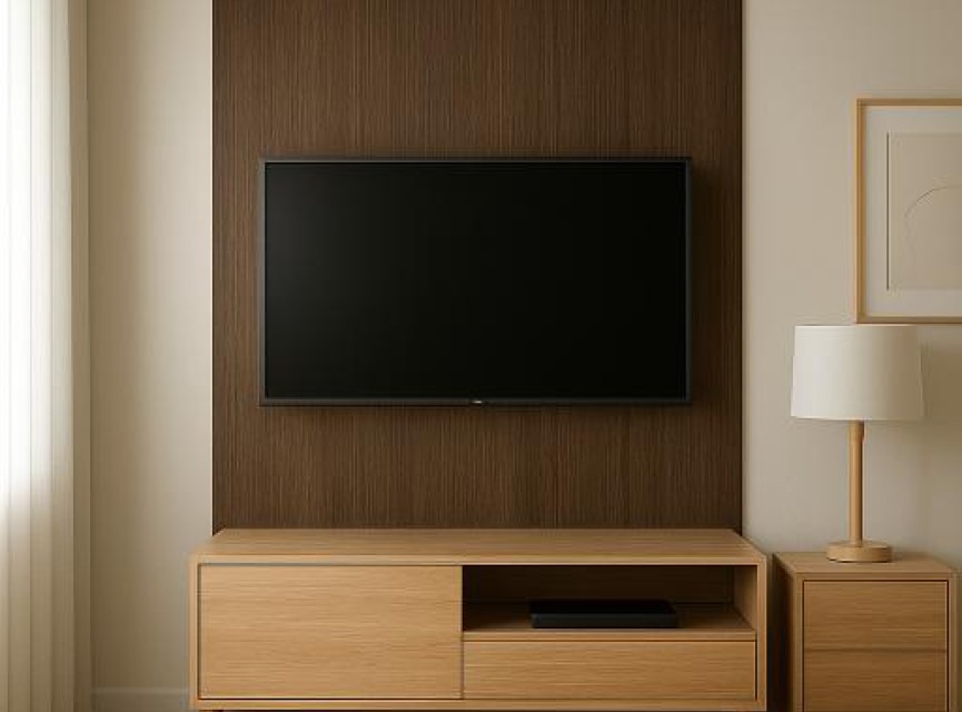 Oppio 120x280x0.8 cm - Houten Wandpaneel ESPRESSO ESSENCE - MES EN GROEF