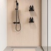 Oppio 120x280x0.8 cm - Houten Wandpaneel MERANTI - MES EN GROEF