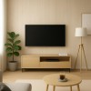 Oppio 120x280x0.8 cm - Houten Wandpaneel MERANTI - MES EN GROEF