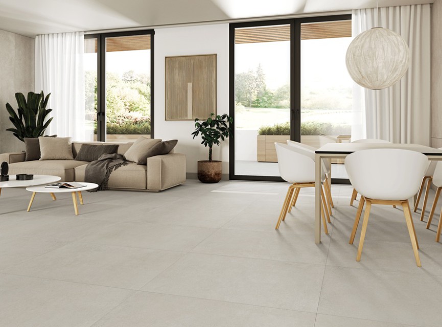BARAKAH White 120x120 MAT vloertegel / wandtegel