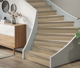 TRAPRENOVATIE SET Belakos CERVO 20 / 200 / PVC ( SET Ten behoeve van 4 TRAPTREDES + PROFIELEN )