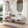Oppio €49 PER PANEEL - PVC Wandpaneel Calacatta Gold Hoogglans - 120x280x0,3 cm