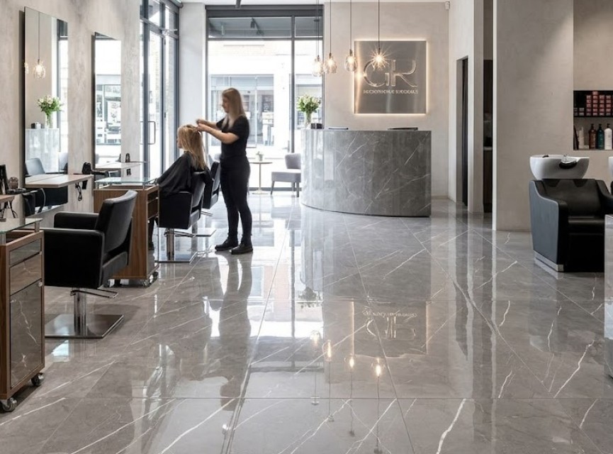 Latina Grey hoogglans 60x120 vloertegel en wandtegel