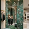 Oppio €69 PER PANEEL - 120x280x0,3 cm - PVC Wandpaneel ONYX Green - Hoogglans