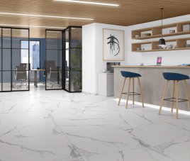 Palmier Portofino MAT marmerlook 100x100 Vloertegel en Wandtegel / Woonkamer / Slaapkamer / Badkamer En Winkelruimte