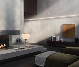 MUOZO - CEMENTE DUNE 60x120 Flexibele Wandpanelen - Brandvertragend & Flexibel