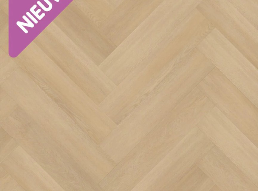 Select eiken visgraat click bruin PVC 750x150x5,0mm