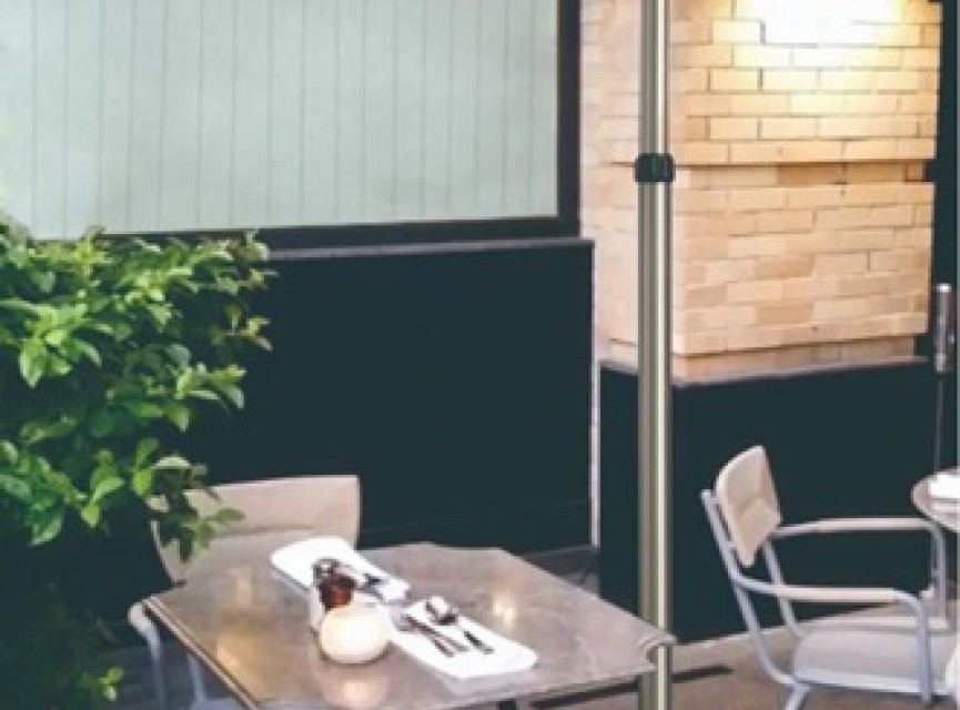 OPPIO Elektrische PRO Rond Terrasverwarmer 2100W ( STAAND ) - WIFI FUNCTIE