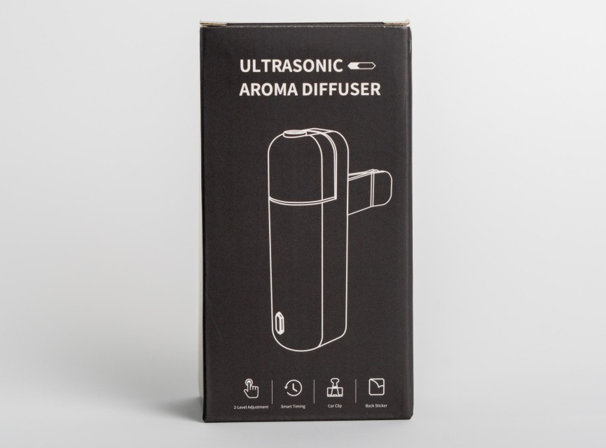 Mersense | Positano Auto Diffuser Zwart + 1 Geur (5ml) naar keuze