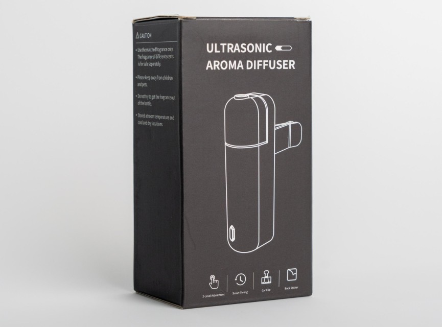 Mersense | Positano Auto Diffuser Wit + 1 Geur (5ml) naar keuze