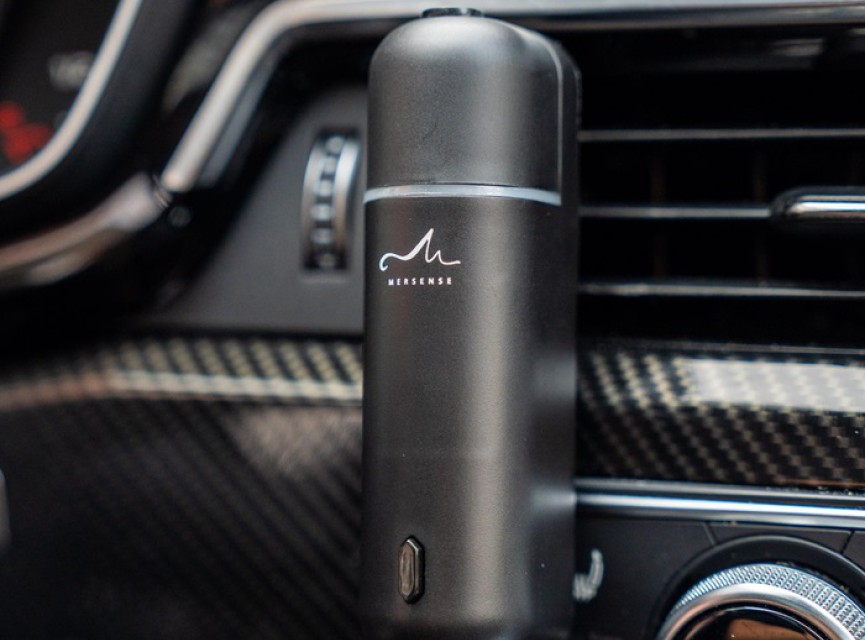 Mersense | Positano Auto Diffuser Zwart + 1 Geur (5ml) naar keuze