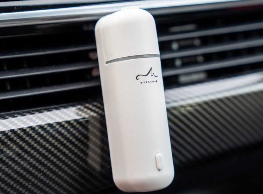 Mersense | Positano Auto Diffuser Wit + 1 Geur (5ml) naar keuze
