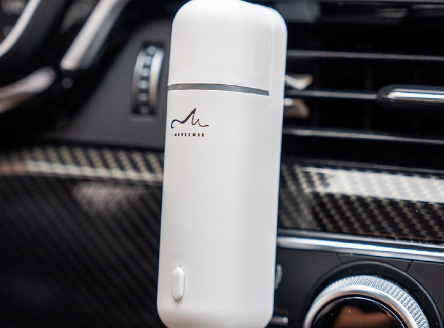Mersense | Positano Auto Diffuser Wit + 1 Geur (5ml) naar keuze