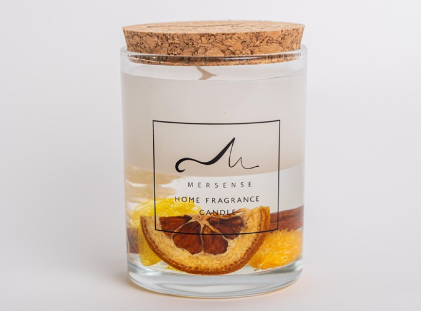 Mersense Orange Cinnamon Botanica - Geurkaars