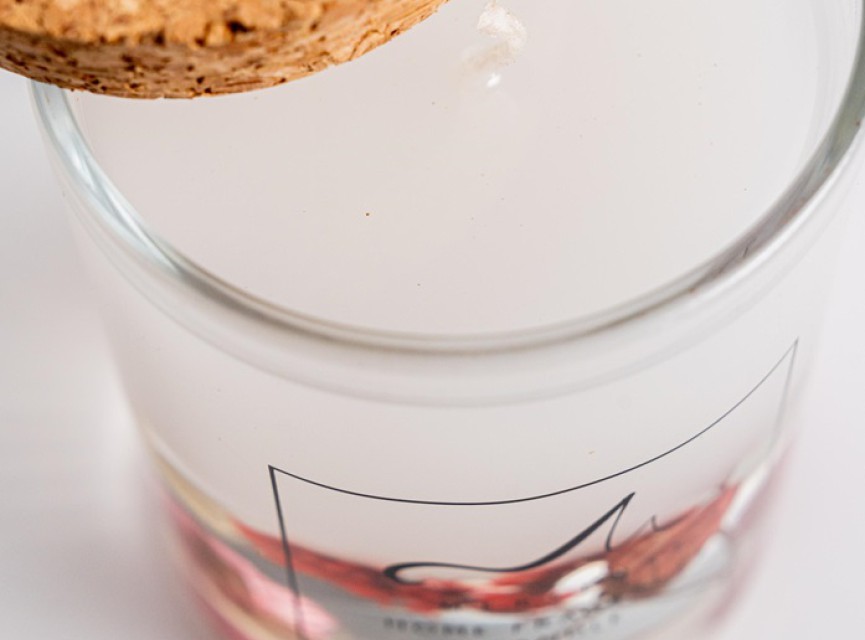 Mersense Rose Botanica - Geurkaars