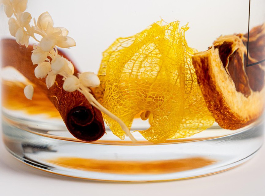 Mersense Orange Cinnamon Botanica - Geurkaars