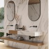 Oppio €59 PER PANEEL - PVC Wandpaneel Calacatta Gold Hoogglans - 120x280x0,3 cm