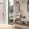 Oppio €59 PER PANEEL - PVC Wandpaneel Calacatta Gold Hoogglans - 120x280x0,3 cm