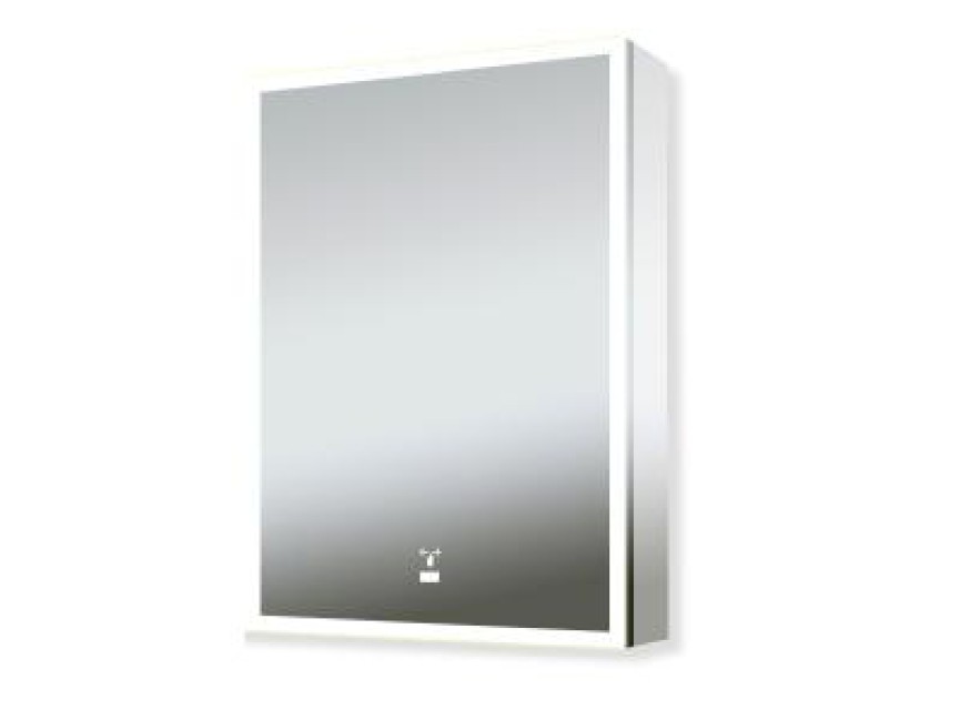 LINA Wit – Spiegelkast 55×80 Badkamerspiegel met verlichting