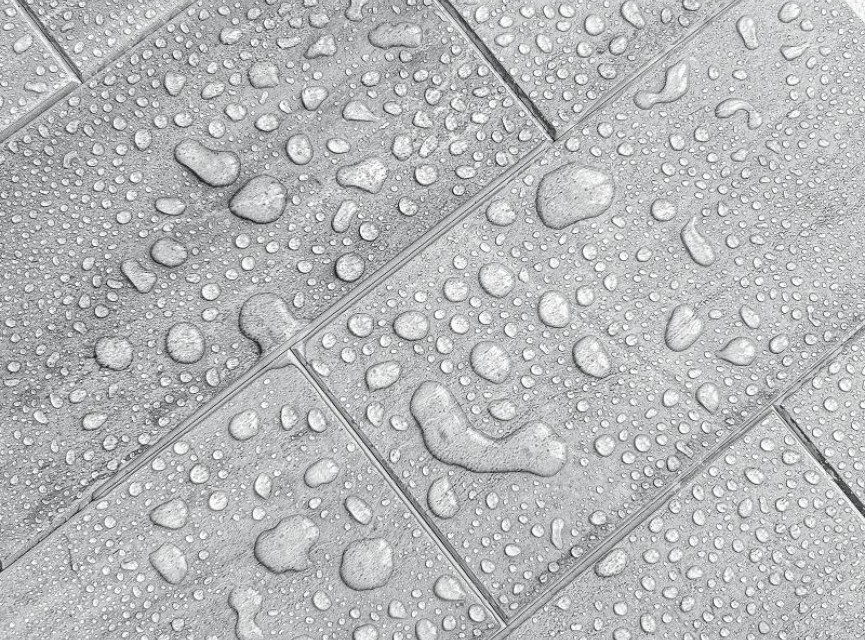 Oppio Beton Licht Grijs METRO - Zelfklevende Mozaïek 30.5x30.5x4 mm