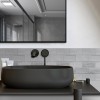 Oppio Beton Licht Grijs METRO - Zelfklevende Mozaïek 30.5x30.5x4 mm