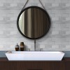 Oppio Beton Licht Grijs METRO - Zelfklevende Mozaïek 30.5x30.5x4 mm