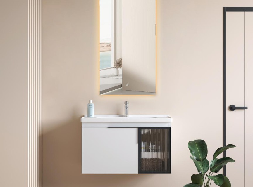 ARCH TOOG - 45x100 CM ( RANDLOOS ) Toilet / Badkamerspiegel met verlichting