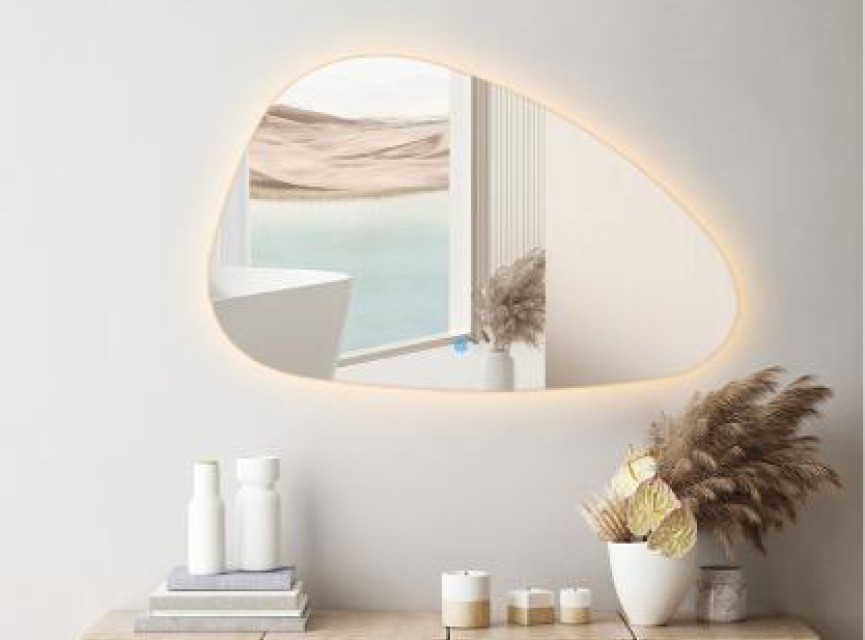 ARTSY - 60 CM ( Randloos ) Toilet / Badkamerspiegel met verlichting