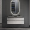 ELLIPS - 40x75 CM ( GOUD ) Toilet / Badkamerspiegel met verlichting