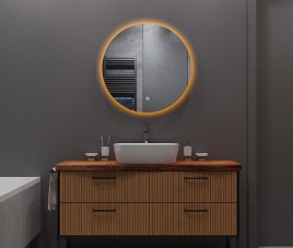 LUNA - 100 CM ( Randloos ) Badkamerspiegel met verlichting
