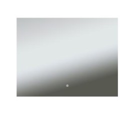 PRISMA Vierkant 80x60 ( RANDLOOS ) Badkamerspiegel met verlichting