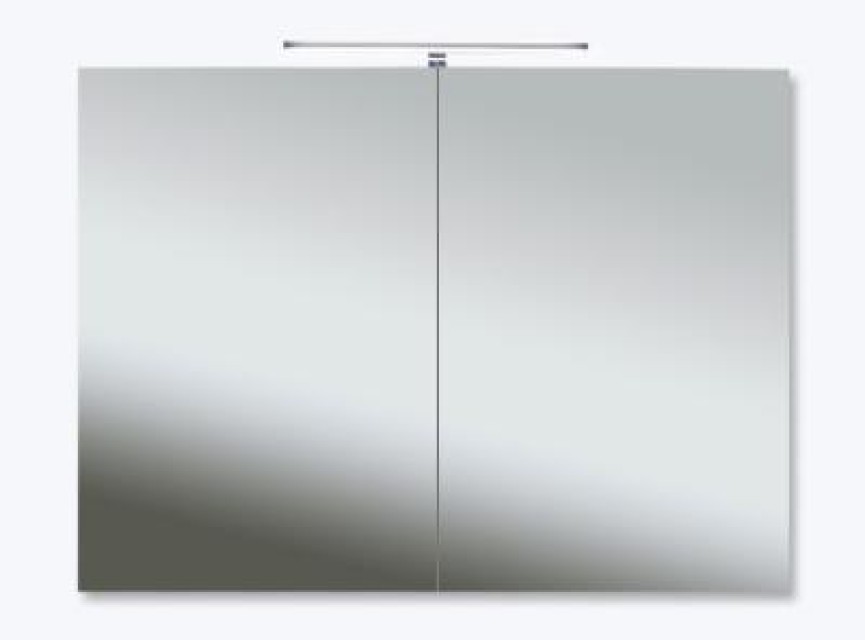 VANITY Spiegelkast 80x60 ( RANDLOOS ) Badkamerspiegel met verlichting