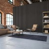 €69 Per Paneel -  SUPERMAT 52x260 cm DIEP ZWART EIKEN akoestische wand panelen lattenwand met Vilt 