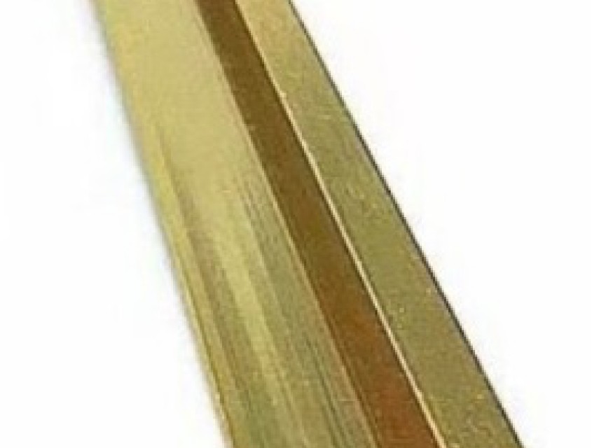 Oppio Eindprofiel tbv. PVC Wandpanelen - Goud 27x280x21