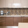 Oppio Taupe Natuursteen Wildverband - Zelfklevend Mozaiek 303x298x4mm
