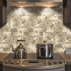 Oppio XL Geborsteld Goud - Grote blokken - Zelfklevend Mozaiek 305x305x4mm