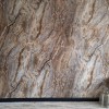Oppio €67 PER PANEEL - PVC Wandpaneel Milos Bruin Hoogglans - 120x280x0,3 cm