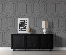 OPPIO Viltpaneel Licht Grijs - BAROK - 60x280 cm - Brandvertragend & Geluiddempend