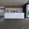 XL Munchen, Concrete EXTRA GROOT 91x91 VIERKANT XL ANTRACITE DRYBACK ( LEVENSLANGE GARANTIE ) / micro-bevel 4v / PVC Vloer / Plak PVC