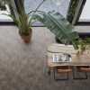 XL Munchen EXTRA GROOT 91x91 VIERKANT XL MID GREY DRYBACK ( LEVENSLANGE GARANTIE ) / micro-bevel 4v / PVC Vloer / Plak PVC