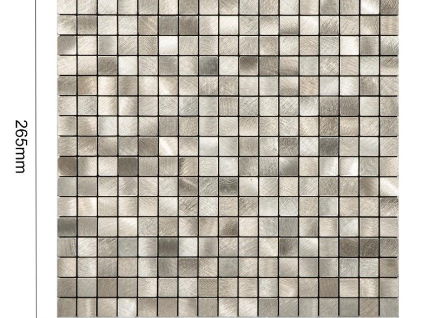 Oppio Geborsteld MINI blokjes Goud - Zelfklevend Mozaiek 265x265x4mm
